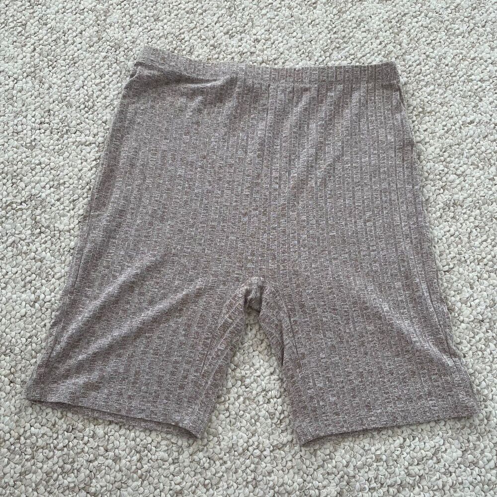 SHEIN High Rise Casual Knit Biker Shorts 6" Inseam Size 6 M